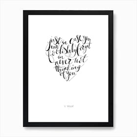 Just in Case Art Print