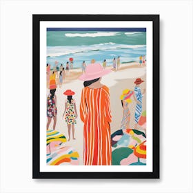 At The Beach Poster