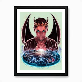 Devil'S Throne Art Print