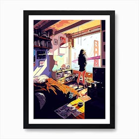 Bedroom aesthetic 1 Art Print