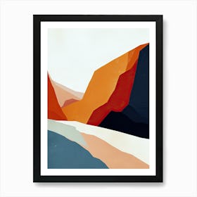 Abstract Landscape Minimalism Art Print