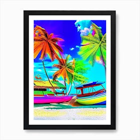 Cebu Island Philippines Pop Art Photography Tropical Destination Art Print