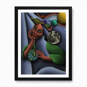 Part Of The Planets Art Print