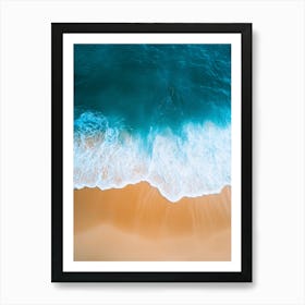 Beach - Beach Stock Videos & Royalty-Free Footage 4 Art Print