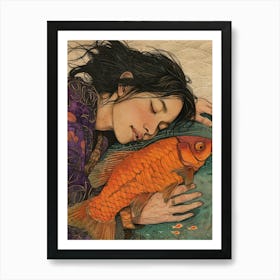 Goldfish 8 Art Print