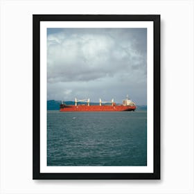 Cargo Ship Art Print