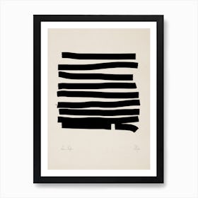 Abstract Stripes 08 Poster