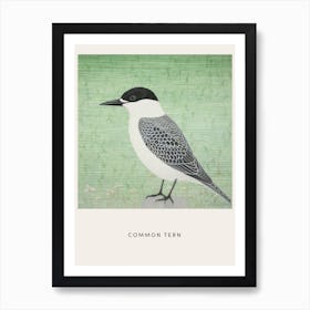 Ohara Koson Inspired Bird Painting Common Tern 1 Poster Affiche