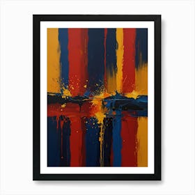 Abstract Painting 19 Art Print