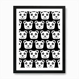 Pandas Art Print