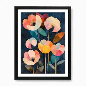 Flowers In A Vase 170 Art Print