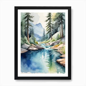 Tropical Rainforest Art Print