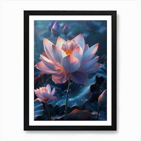 Lotus Flower 59 Art Print