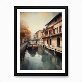 Old Town Canal Art Print