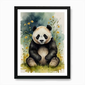 Panda Bear Art Print