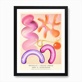 Chromatic Metamorphosis Art Print