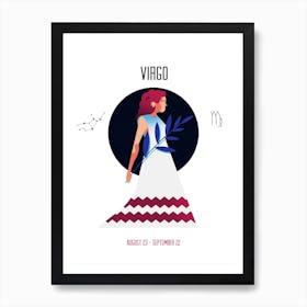 Virgo Art Print