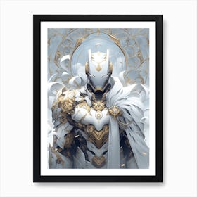 Iron Man Anime Art Print