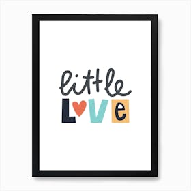 Little Love Neutral Kids Art Print