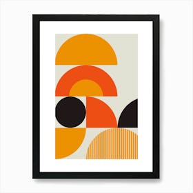 Abstract Shapes Art Print