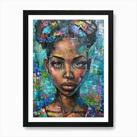 African Girl 2 Art Print