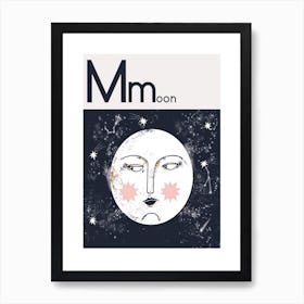 Moon Art Print