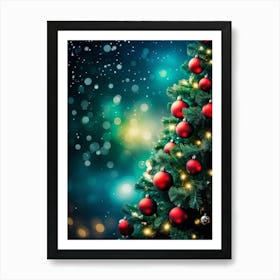 Christmas Tree 71 Art Print