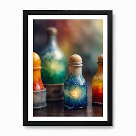 Jars Of Magic Art Print