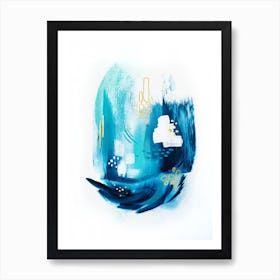 Trident Seas 1 Art Print