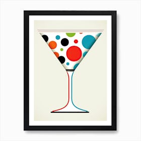 Mid Century Modern Daiquiri Floral Infusion Cocktail 2 Art Print