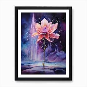 Watercolor Flower 2 Art Print