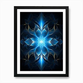 Fractal Geometry Abstract 10 Art Print