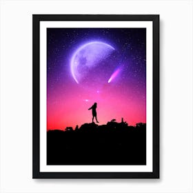 Fluoresce  Art Print