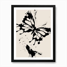 Butterfly Painting Art Print