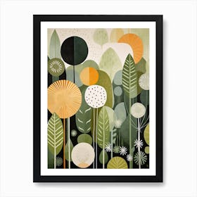 Floral Print 51, Mid Century Modern Wall Art, Pop Culture Print Modern Art, Exhibition Poster Minimalist Modern, Retro Print, Bauhaus Art Print