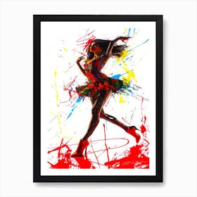 Fashion Model Walk - New Model Pose Art Print