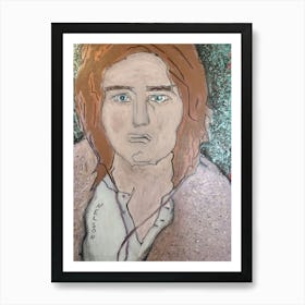 Rick  Eric Nelson turquoise Art Print