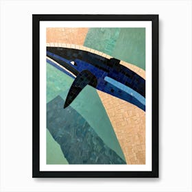 Blue Whale Art Print