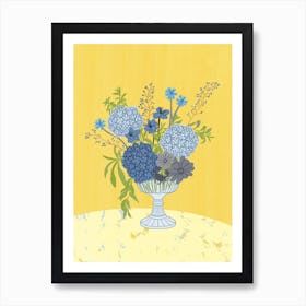 Flowers For Cancer Art Print