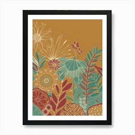 Floral Pattern Art Print