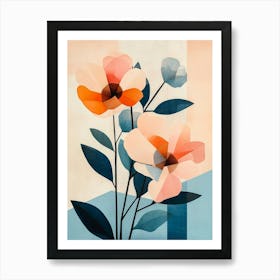 Flowers In A Vase 71 Art Print