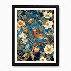 Bird On A Branch 34 Art Print