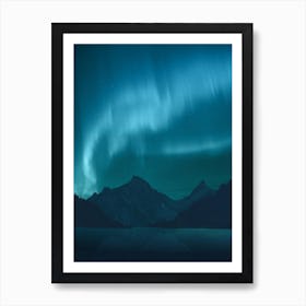 Ice Aurora Borealis Northern Lights Affiche