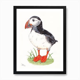 Puffin Art Print