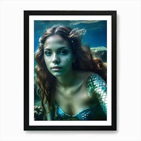 Mermaid-Reimagined 66 Art Print