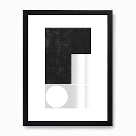 Nz Geometrics 01 Art Print