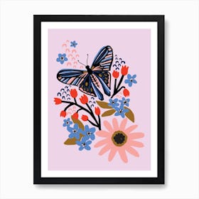 Day Butterfly Art Print