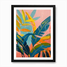 Tropical Leaves 39 Art Print