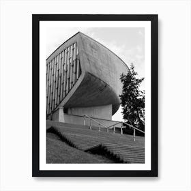 Architecture Brutalism Bb Affiche