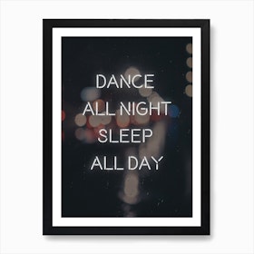 Sleep All Day Poster